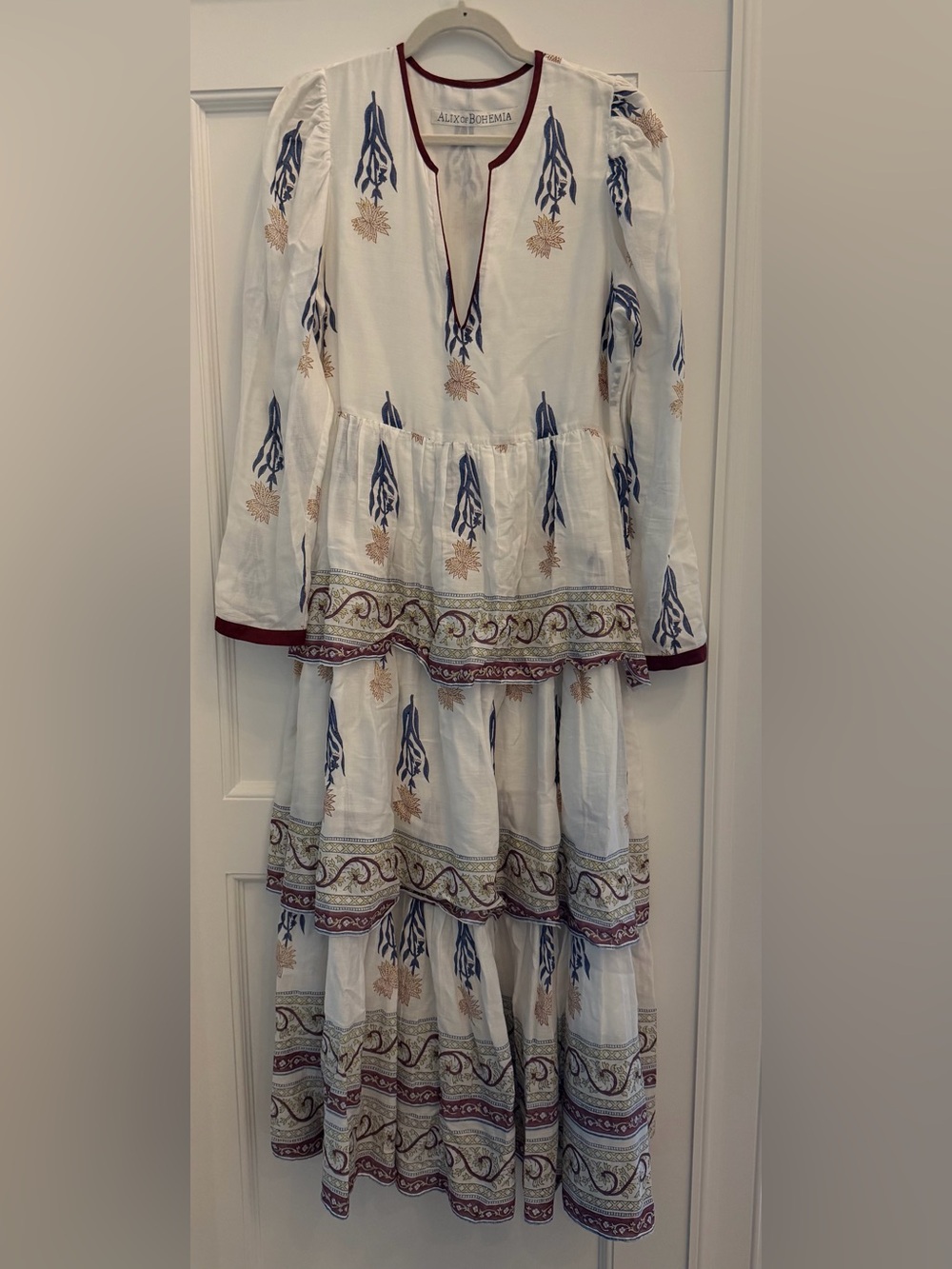 Alix of Bohemia Tiered Bohemian Maxi Dress